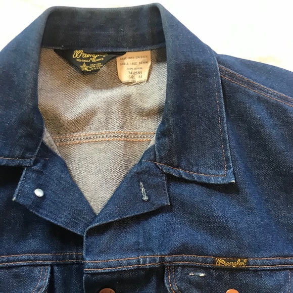 Vintage Wrangler 124MJ Denim Jacket - Picture 2 of 4